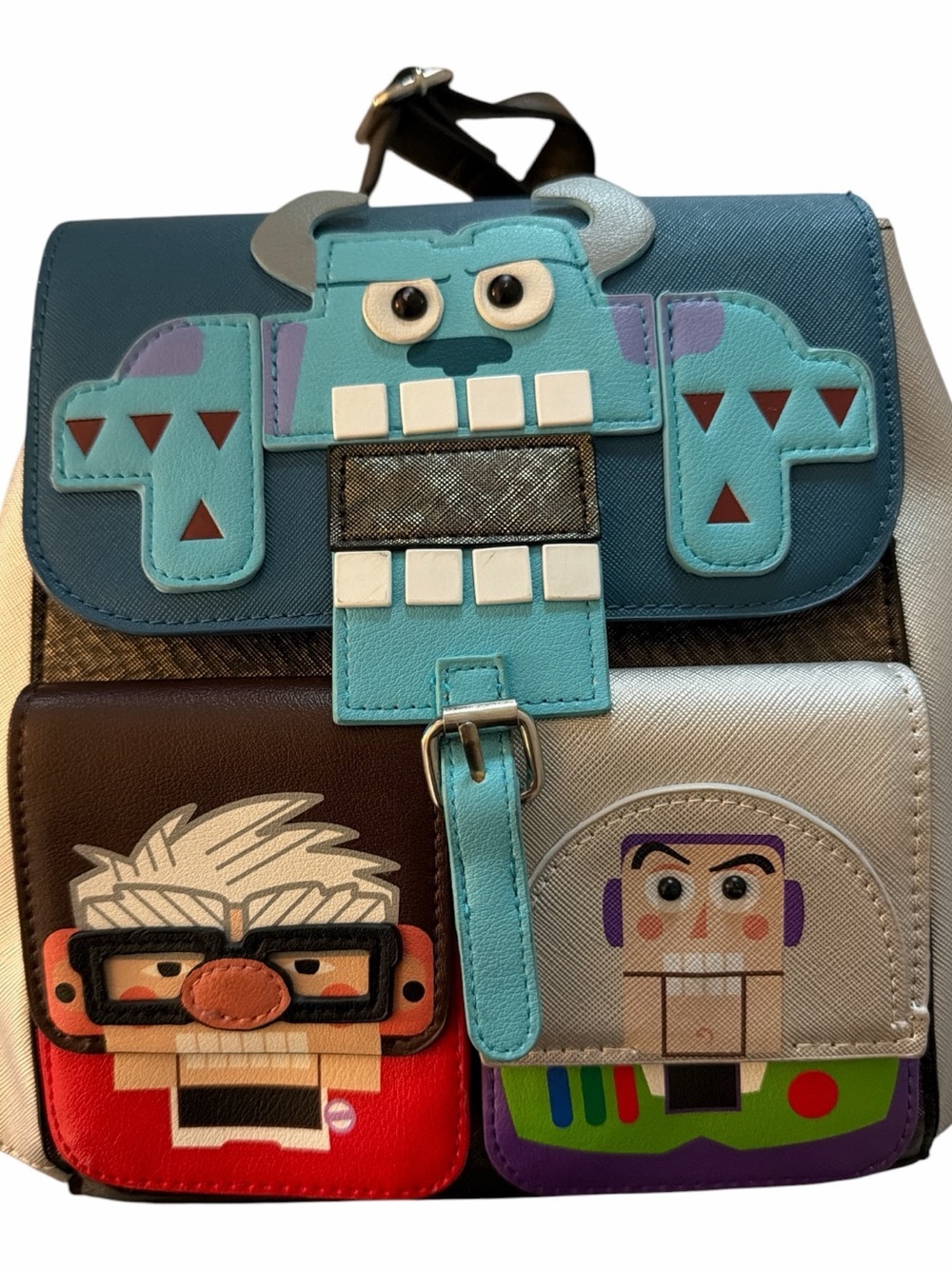 Disney park Pixar Characters Holiday Mini Backpack by Danielle Nicole